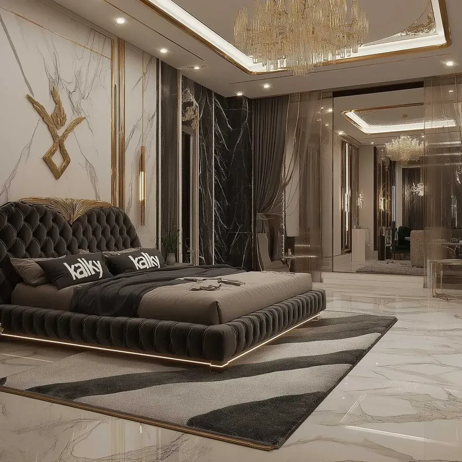 Bedrooms designed by Kalky Interior